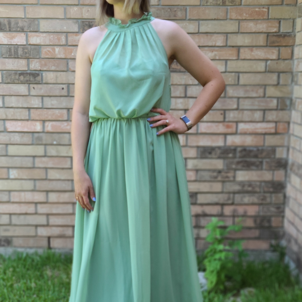 Sage/Mint Dress - Bridesmaid US 6